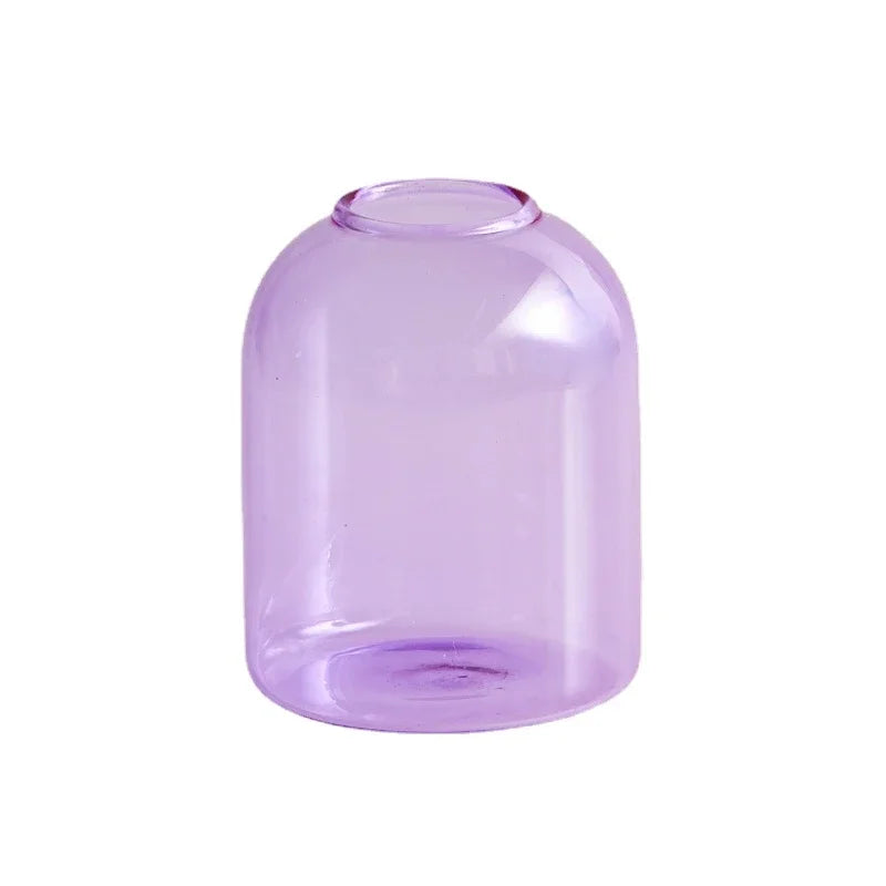 bougeoir décoratif en verre pour bougies et plantes - vue 19 sur 22
