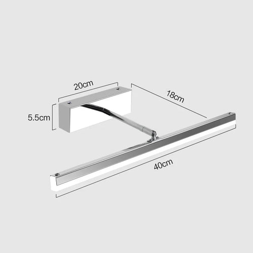 lampe frontale télescopique à led moderne et minimaliste - vue 6 sur 7