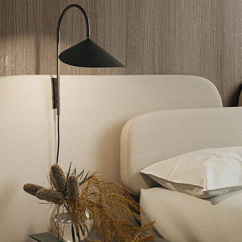 Nordique LED Italie Applique Murale Décor À La Maison Design Applique pour Salon Chambre Cuisine Chevet Rotatif Applique Éclairage Intérieur - vue 3 sur 8