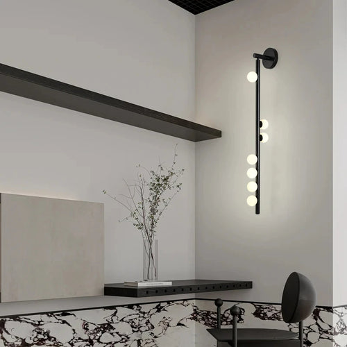 applique murale en verre décorée pour clubhouse villa - vue 4 sur 10