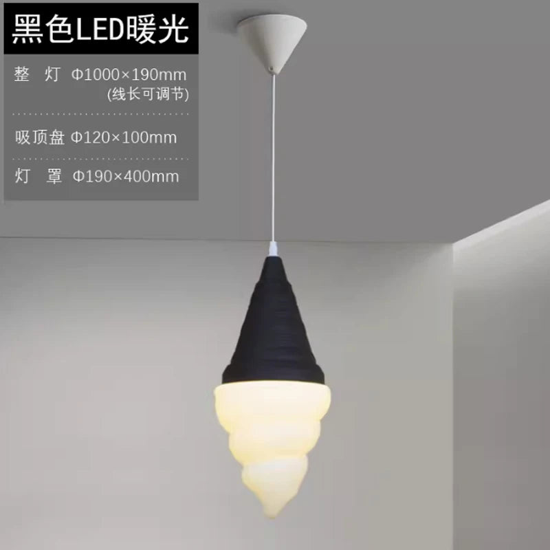 suspension créative en forme de crème glacée moderne - vue 15 sur 15