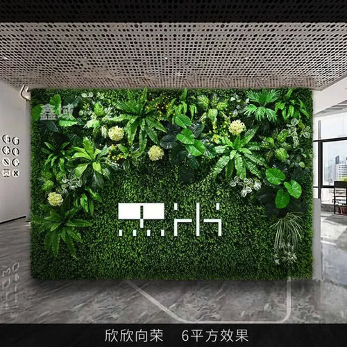 mur végétal artificiel pour décoration extérieure et aménagement paysager - vue 23 sur 30