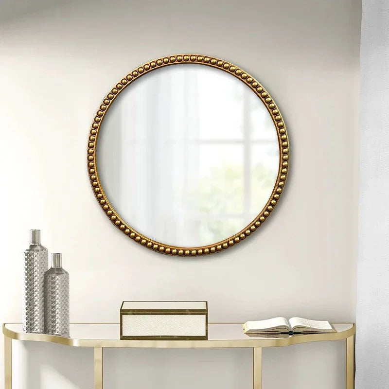 miroirs décoratifs ovales en macramé pour décoration murale - vue 5 sur 13