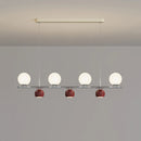 Suspension LED ronde lustre table