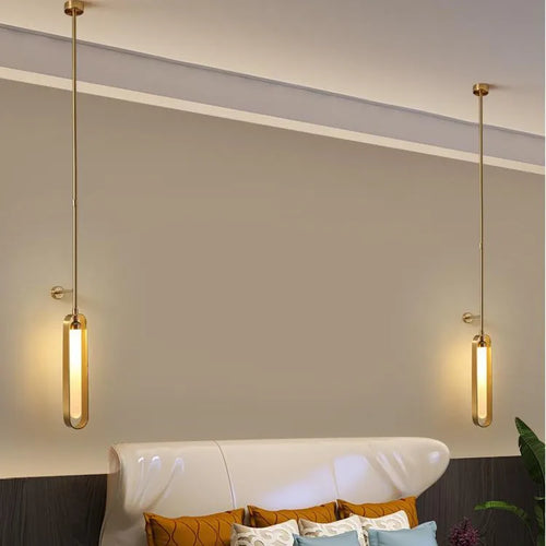 applique murale à led verticale moderne pour intérieur - vue 3 sur 9