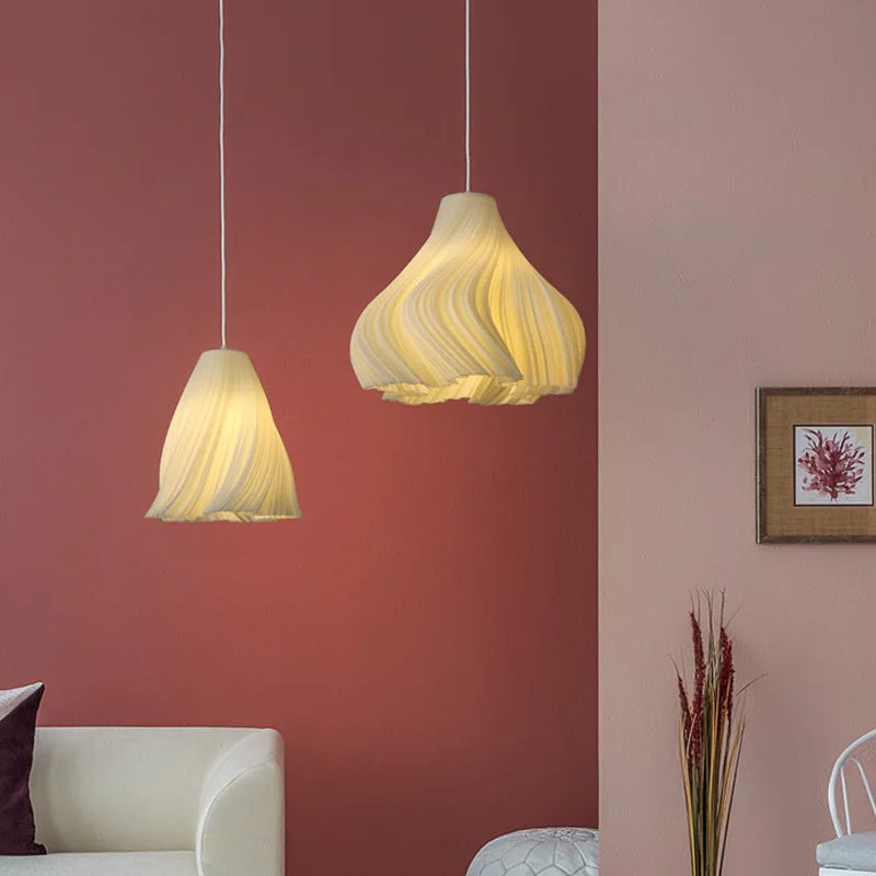 lustre moderne simple impression 3d créative à trois extrémités - vue 3 sur 19