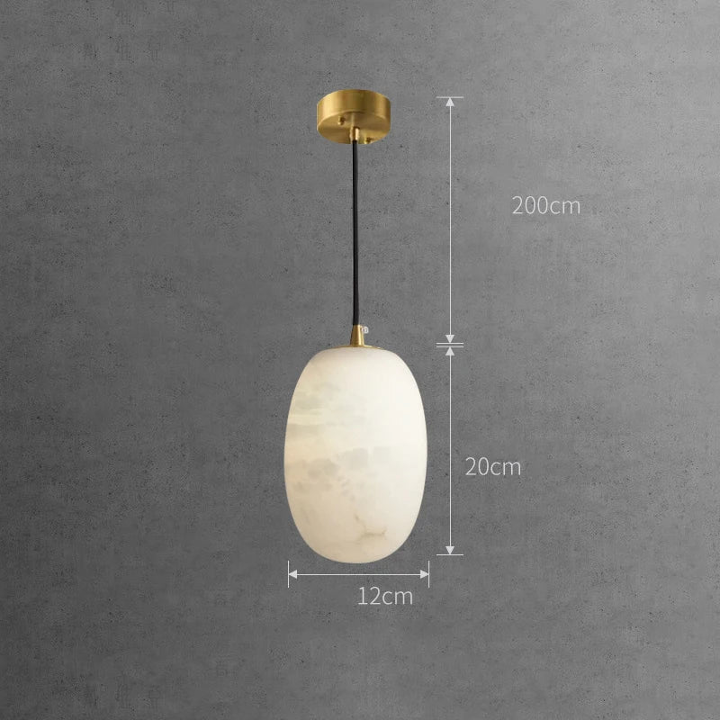 lanterne de luxe en marbre espagnol pour bar et hôtel - vue 8 sur 8