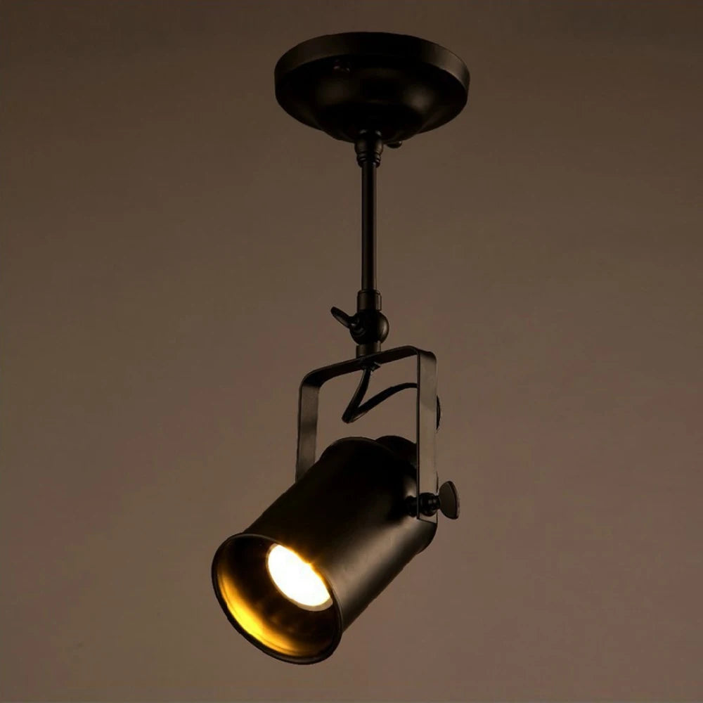Spot plafond rétro intérieur ajustable style industriel - vue 3 sur 7