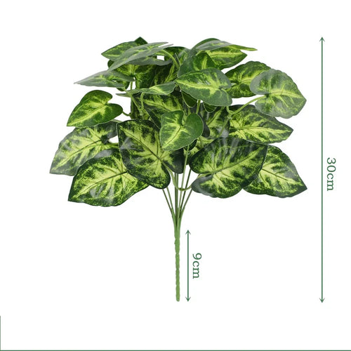 feuilles de bambou artificielles en soie pour décoration élégante - vue 15 sur 32