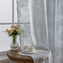 Voilage tulle sur mesure style moderne salon chambre
