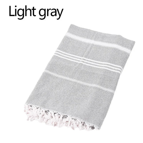 serviette de plage extra large coton sechage rapide