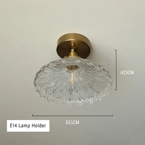 suspension avec Abat-jour en verre éclairage intérieur - vue 8 sur 10