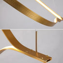 lustre led créatif postmoderne en forme de lèvre