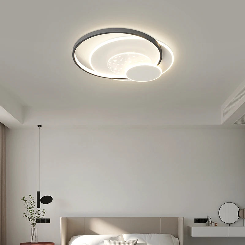 lampe de salon moderne ultra-mince led protection des yeux - vue 5 sur 14