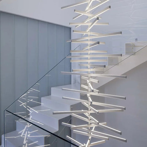 suspension nordique à leds pour décoration moderne intérieure - vue 3 sur 29