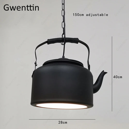 suspension en fer design moderne pour décoration industrielle - vue 10 sur 12