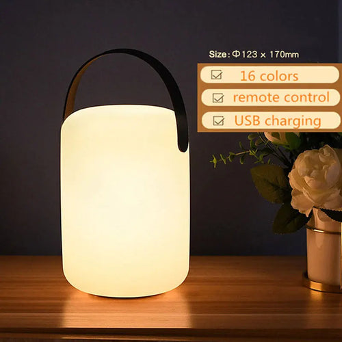 lampe de table extérieure sans fil avec télécommande intelligente - vue 4 sur 9