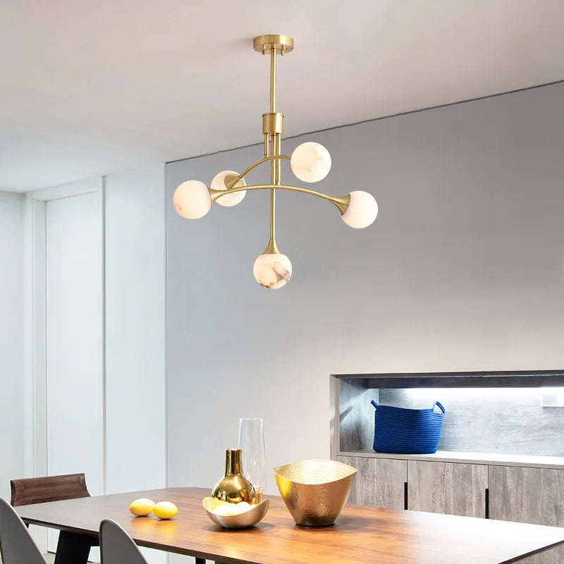 suspension moderne créative en fer pour décoration intérieure - vue 4 sur 8