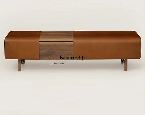 tabouret de luxe italien léger et simple pour banc et canapé - vue 4 sur 9