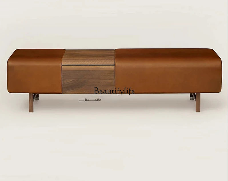 tabouret de luxe italien léger et simple pour banc et canapé - vue 4 sur 9