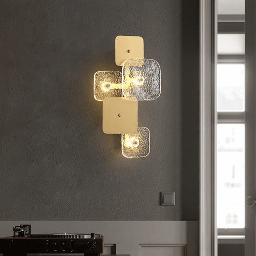 applique murale led cuivre design pour éclairage décoratif moderne - vue 5 sur 9