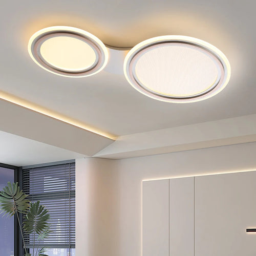 plafonnier moderne en métal pour intérieur créatif et élégant - vue 6 sur 7