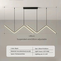 lustre moderne à led avec télécommande pour intérieur élégant