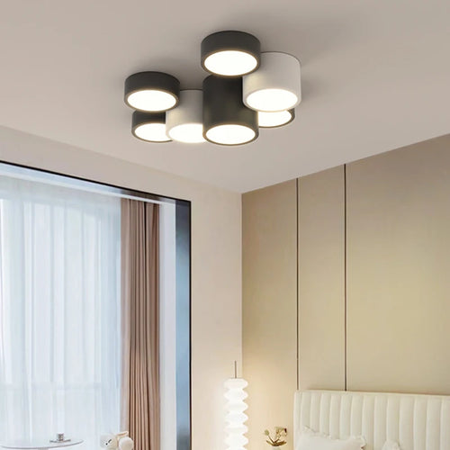 plafonnier moderne à leds pour décoration intérieure élégante - vue 3 sur 9