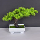 plante artificielle bonsaï en plastique pour décoration intérieure