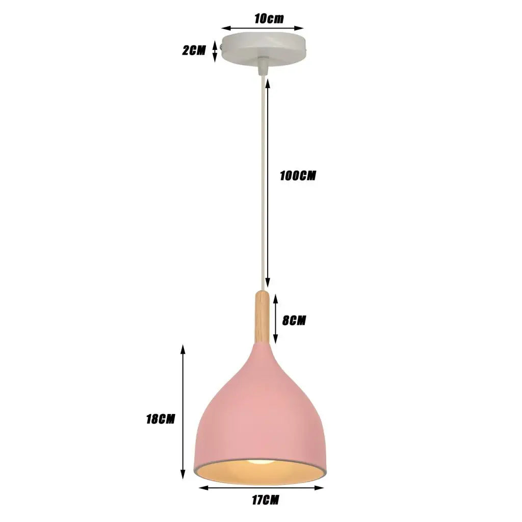 suspension nordique en aluminium rétro pour éclairage intérieur - vue 13 sur 20