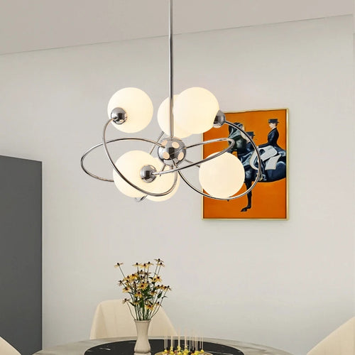 suspension en verre bauhaus design créatif pour décoration intérieure - vue 4 sur 7