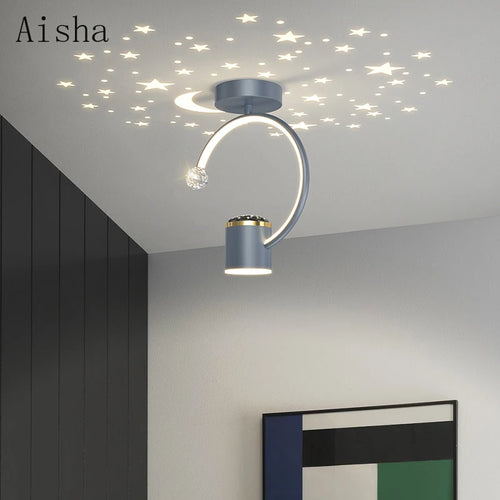 plafonnier créatif design moderne pour intérieur et extérieur - vue 5 sur 7