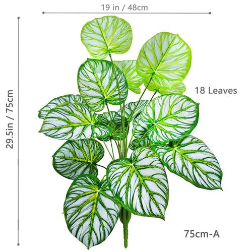 plante artificielle en pot feuille de pommier pour décoration intérieure - vue 14 sur 17