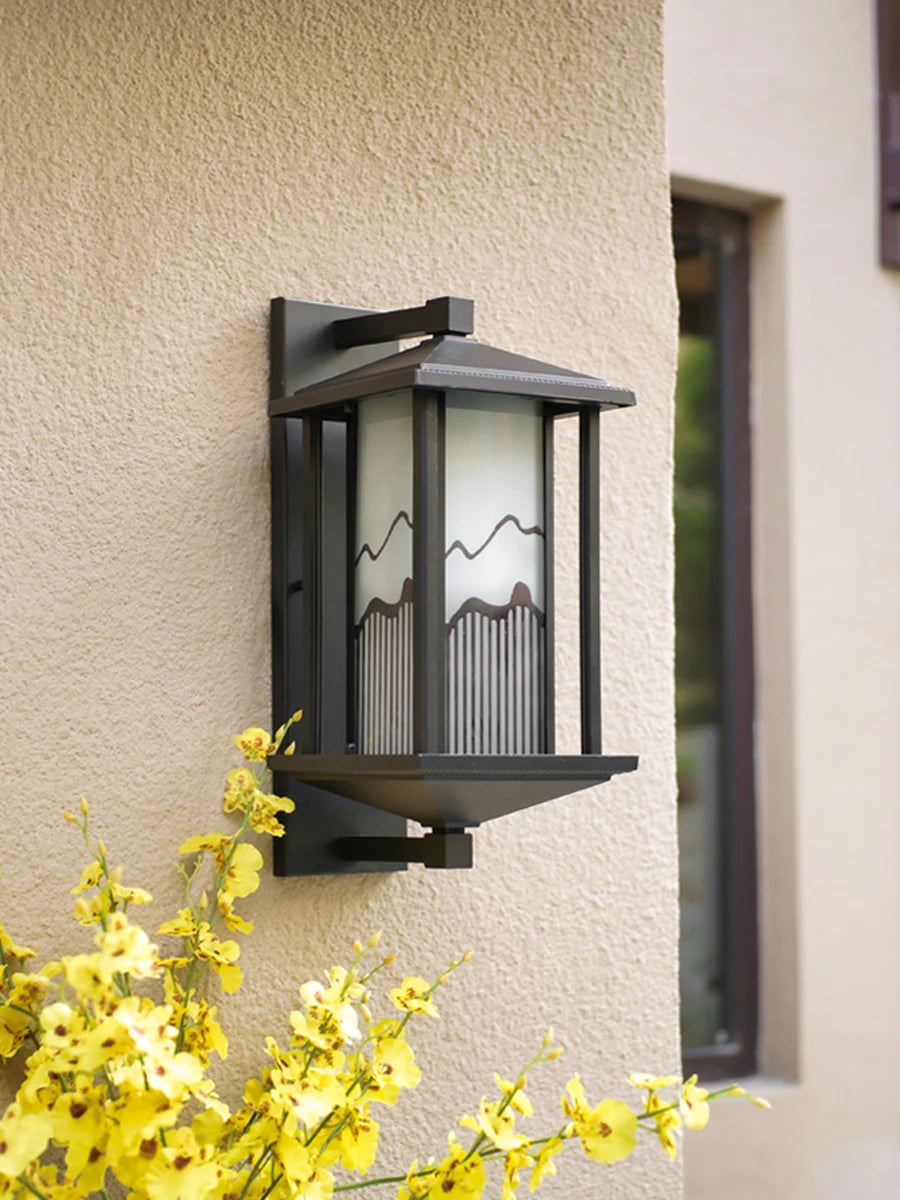 applique murale extérieure moderne étanche pour éclairage extérieur - vue 2 sur 10