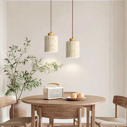 lustre en ciment micro-vent style rustique pour restaurant et bar - vue 3 sur 8