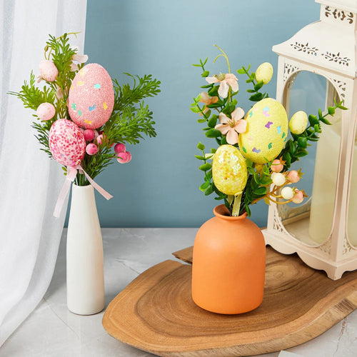 branche d'oeufs de pâques pour décorations florales et jardin - vue 3 sur 13