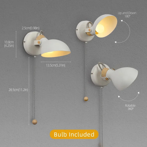 Applique murale LED E14 remplaçable - vue 4 sur 8