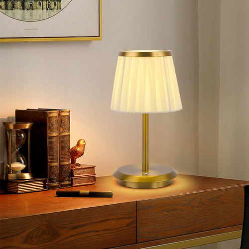 Abat-jour pour lampes en tissu - vue 5 sur 8