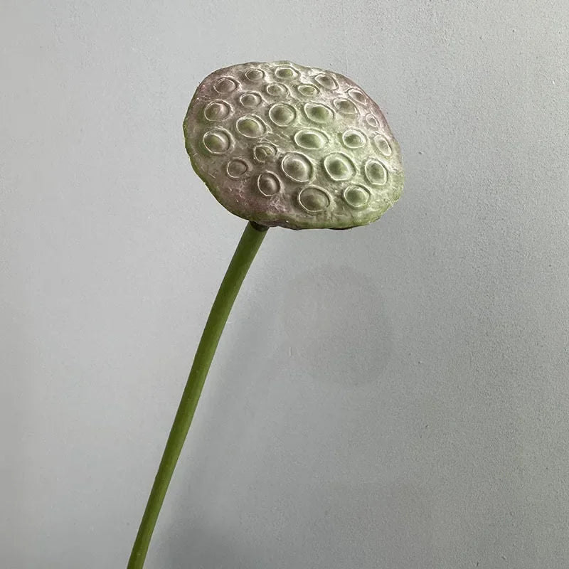 plantes artificielles lotus touché réel décoration florale pour intérieur - vue 8 sur 8