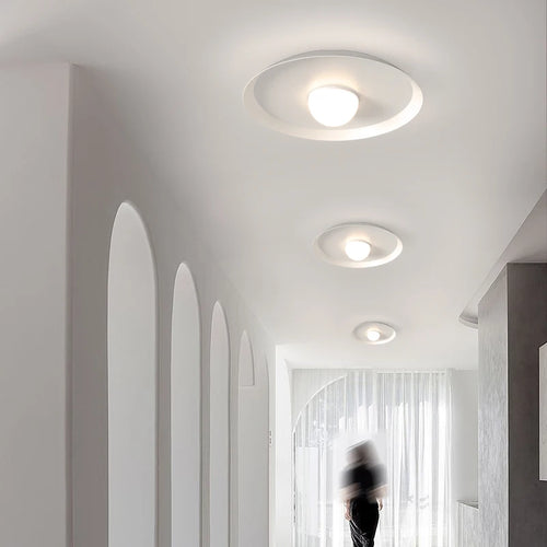 plafonnier nordique moderne simple pour entrée et balcon - vue 6 sur 10