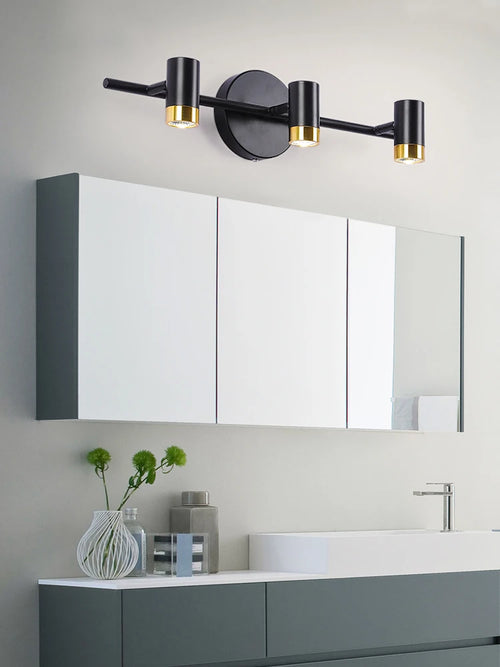 Lustre de miroir Led étanche au design nordique moderne - vue 4 sur 6