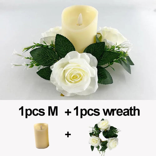 bougie à led décorative pour mariage et anniversaire - vue 14 sur 17