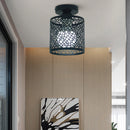 suspension en fer moderne style rétro pour décoration intérieure