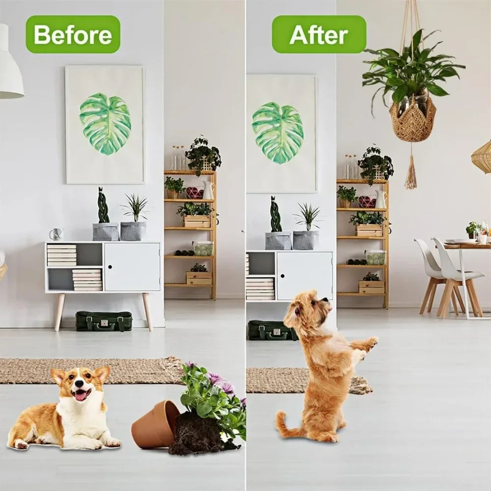 panier suspendu en macramé pour plantes décoratives - vue 5 sur 7