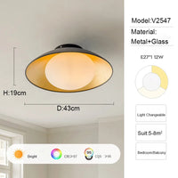 plafonnier led moderne pour éclairage intérieur décoratif