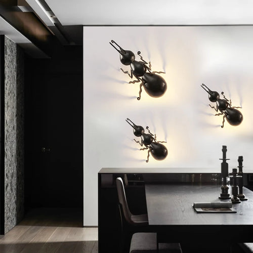 applique murale insecte créatif pour décoration intérieure - vue 4 sur 11