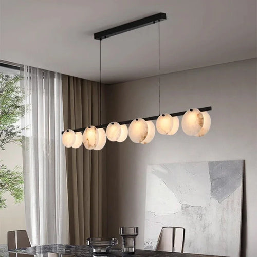 suspension moderne en pierre pour décoration intérieure élégante - vue 2 sur 7