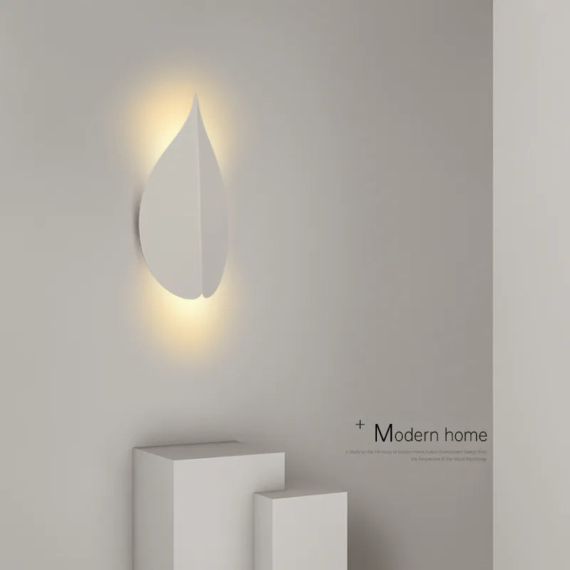 Applique murale LED à feuilles nordiques - vue 3 sur 7