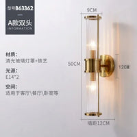 applique murale moderne luxe en cristal doré à led