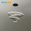 lustre moderne design cercle suspendu pour intérieur élégant
